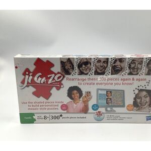 Hasbro Jigazo Puzzle Mosaic style‎ personalized Jigsaw Activity Family Fun   New